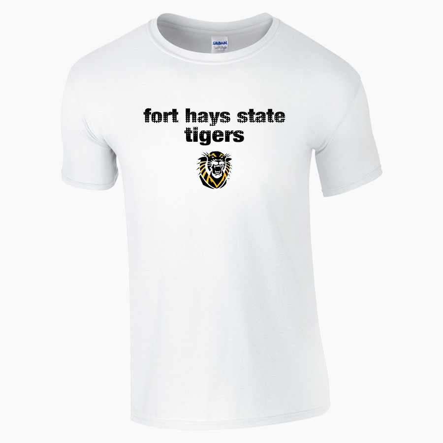 Fort Hays State University Tigers Gildan Adult Softstyle T-Shirt