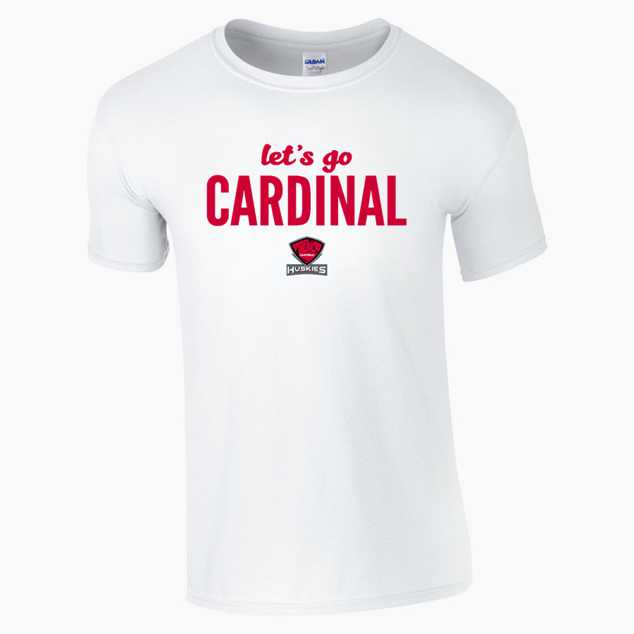 CARDINAL HIGH SCHOOL HUSKIES <span class="pdp-name-mascot">CARDINAL HUSKIES</span> Gildan Adult Softstyle T-Shirt