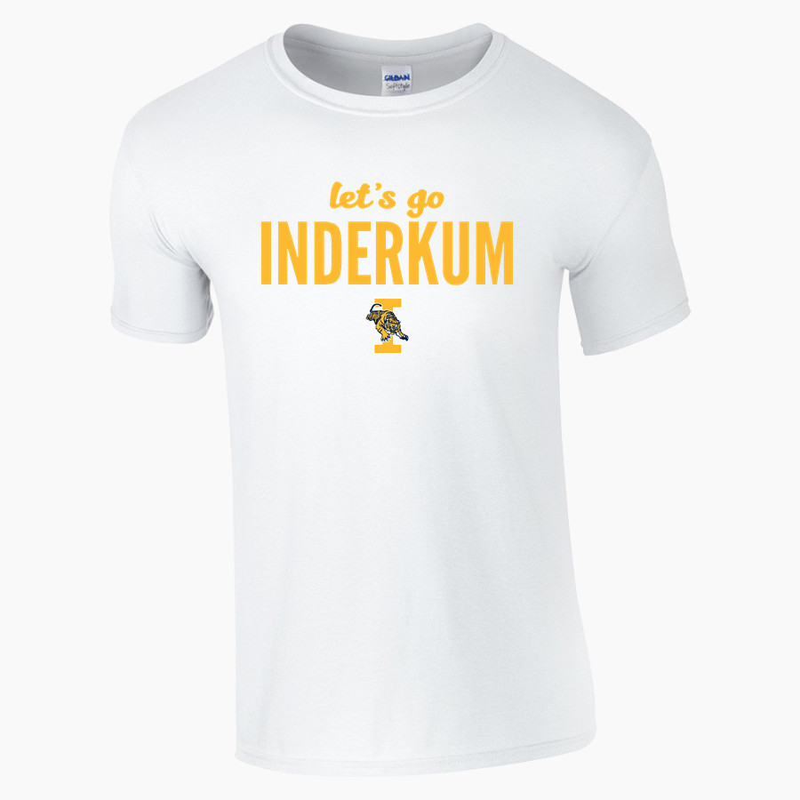 INDERKUM HIGH SCHOOL TIGERS <span class="pdp-name-mascot">INDERKUM TIGERS</span> Gildan Adult Softstyle T-Shirt