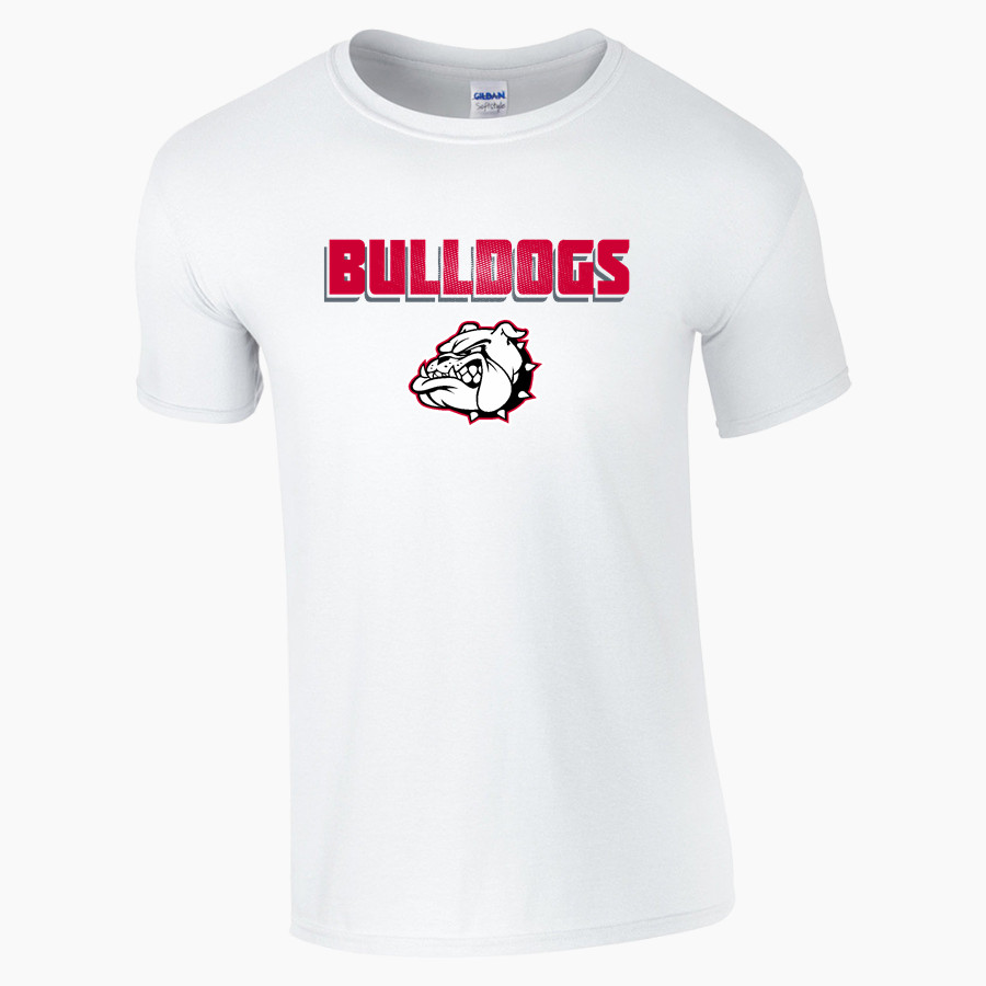 ATLANTA HIGH SCHOOL BULLDOGS <span class="pdp-name-mascot">ATLANTA BULLDOGS</span> Gildan Adult Softstyle T-Shirt
