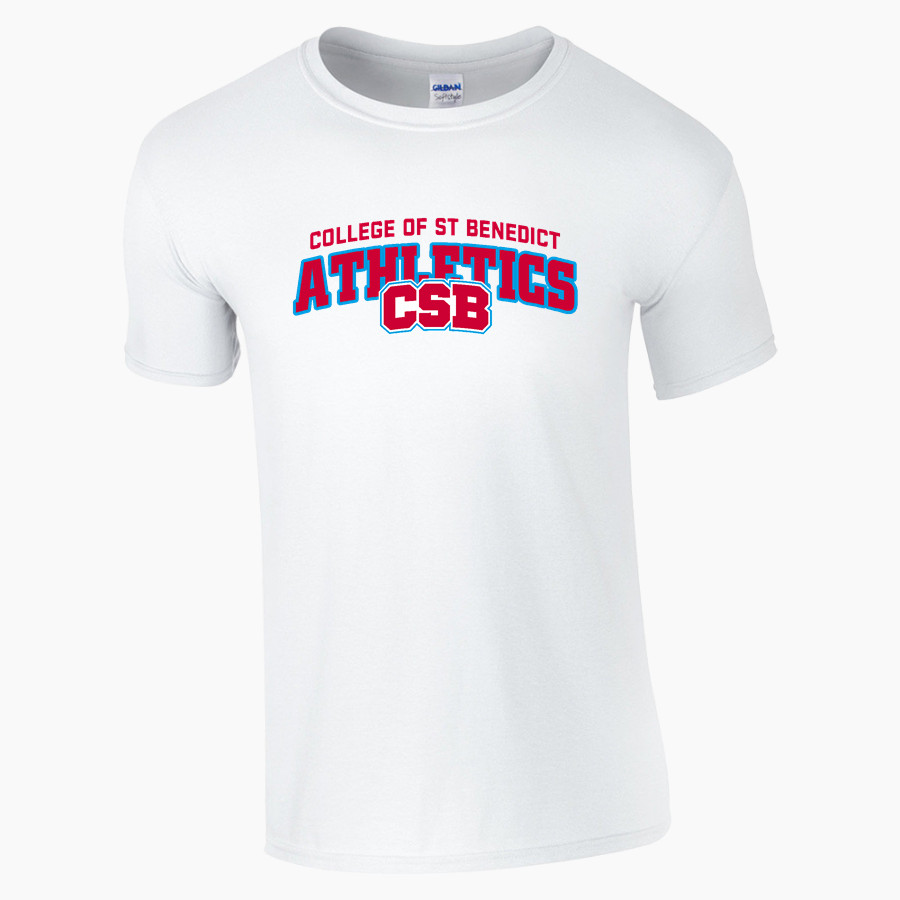 COLLEGE OF ST BENEDICT Bennies <span class="pdp-name-mascot">COLLEGE OF ST BENEDICT</span> Gildan Adult Softstyle T-Shirt