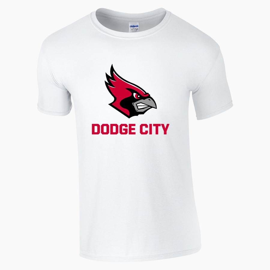 Dodge City Cardinals <span class="pdp-name-mascot">Dodge City Cardinals</span> Gildan Adult Softstyle T-Shirt
