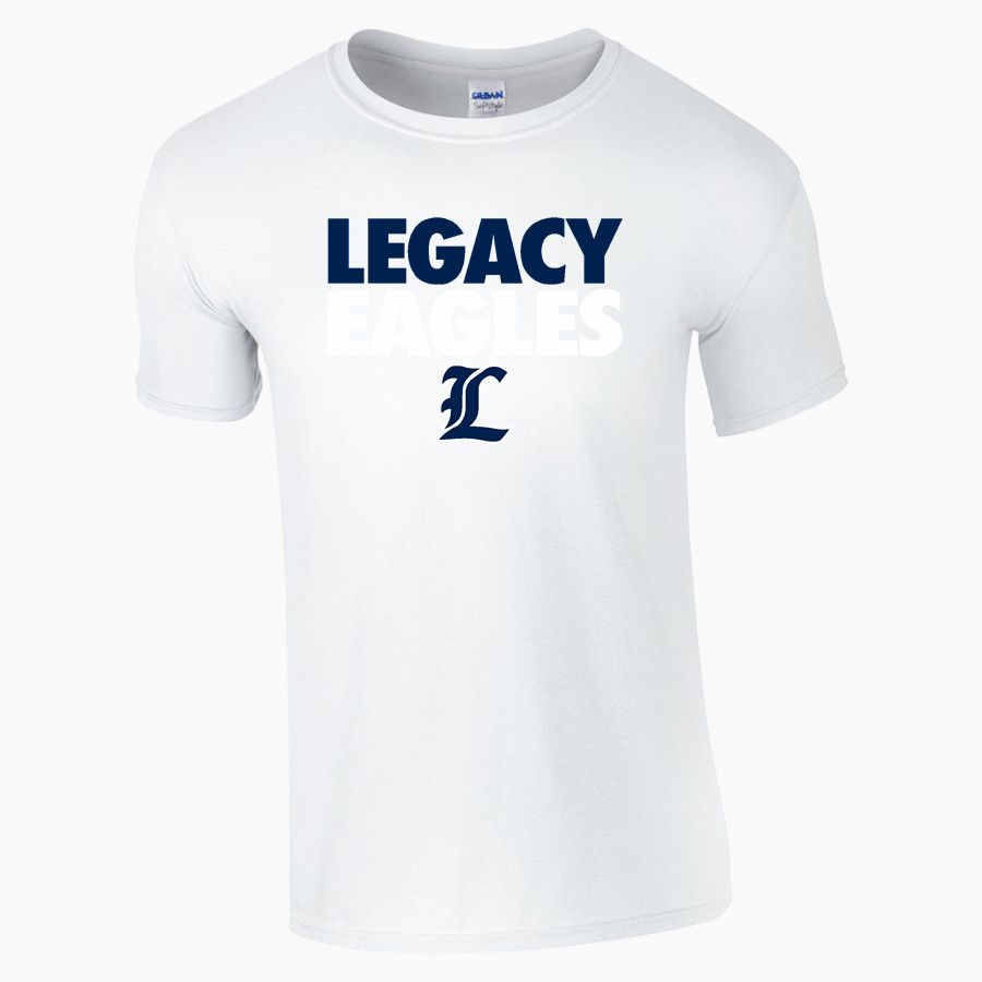 Legacy Eagles <span class="pdp-name-mascot">Legacy Charter Eagles</span> Gildan Adult Softstyle T-Shirt