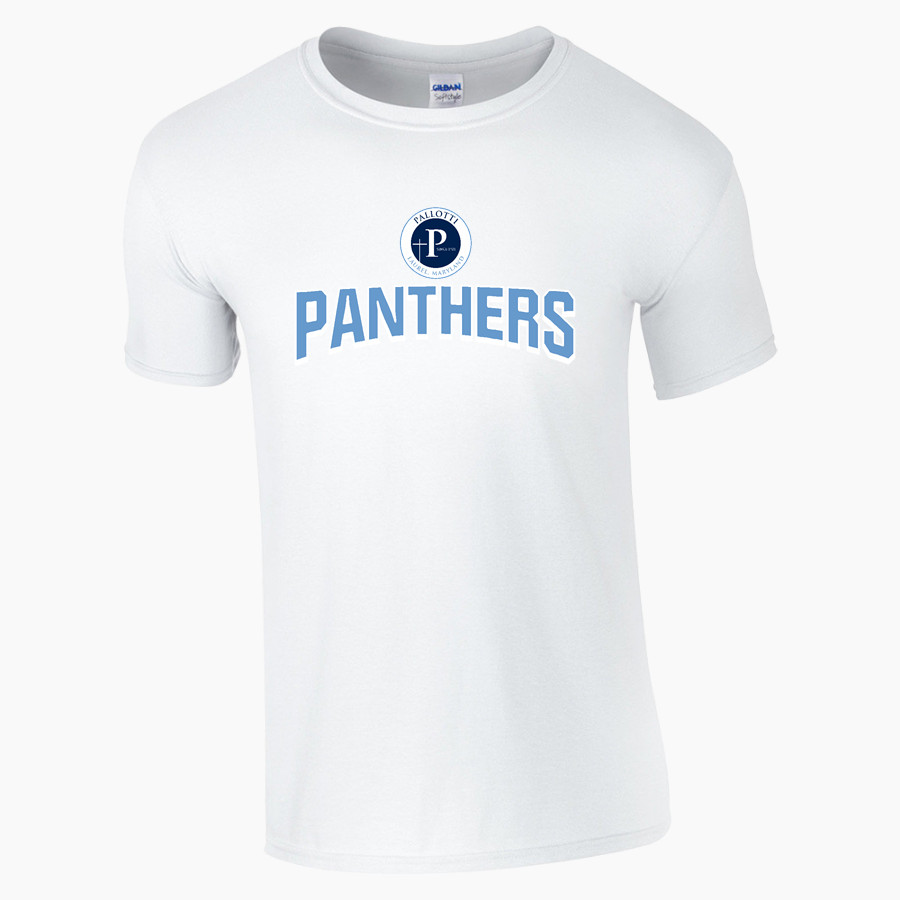 SAINT VINCENT PALLOTTI H S PANTHERS <span class="pdp-name-mascot">SAINT VINCENT PALLOTTI PANTHERS</span> Gildan Adult Softstyle T-Shirt