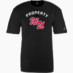 WEST UNION HIGH SCHOOL EAGLES <span class="pdp-name-mascot">WEST EAGLES</span> BSN SPORTS Men's Phenom Short Sleeve T-Shirt Front Thumbnail