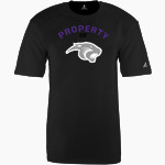 Glencoe-Silver Lake Panthers BSN SPORTS Men's Phenom Short Sleeve T-Shirt Front Thumbnail