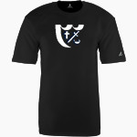 Breck Mustangs BSN SPORTS Men's Phenom Short Sleeve T-Shirt Front Thumbnail