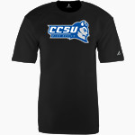 CCSU Blue Devils BSN SPORTS Men's Phenom Short Sleeve T-Shirt Front Thumbnail