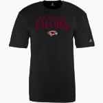 Scotts Valley Falcons BSN SPORTS Men's Phenom Short Sleeve T-Shirt Front Thumbnail