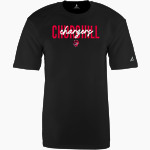 CHURCHILL HIGH SCHOOL CHARGERS BSN SPORTS Men's Phenom Short Sleeve T-Shirt Front Thumbnail