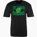 WEST DAVIDSON HIGH SCHOOL DRAGONS BSN SPORTS Men's Phenom Short Sleeve T-Shirt Front Thumbnail
