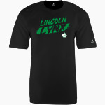 <span class="pdp-name-mascot">Lincoln Lynx</span> BSN SPORTS Men's Phenom Short Sleeve T-Shirt Front Thumbnail