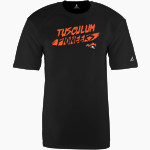 Tusculum University Pioneer Athletics <span class="pdp-name-mascot">TUSCULUM Pioneers</span> BSN SPORTS Men's Phenom Short Sleeve T-Shirt Front Thumbnail