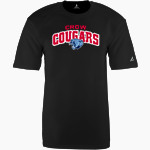 CROW HIGH SCHOOL Cougars Online Store BSN SPORTS Men's Phenom Short Sleeve T-Shirt Front Thumbnail