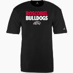 Boscobel Bulldogs BSN SPORTS Men's Phenom Short Sleeve T-Shirt Front Thumbnail