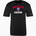 Wake Forest Cougars BSN SPORTS Men's Phenom Short Sleeve T-Shirt Front Thumbnail