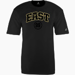 East Panthers BSN SPORTS Men's Phenom Short Sleeve T-Shirt Front Thumbnail