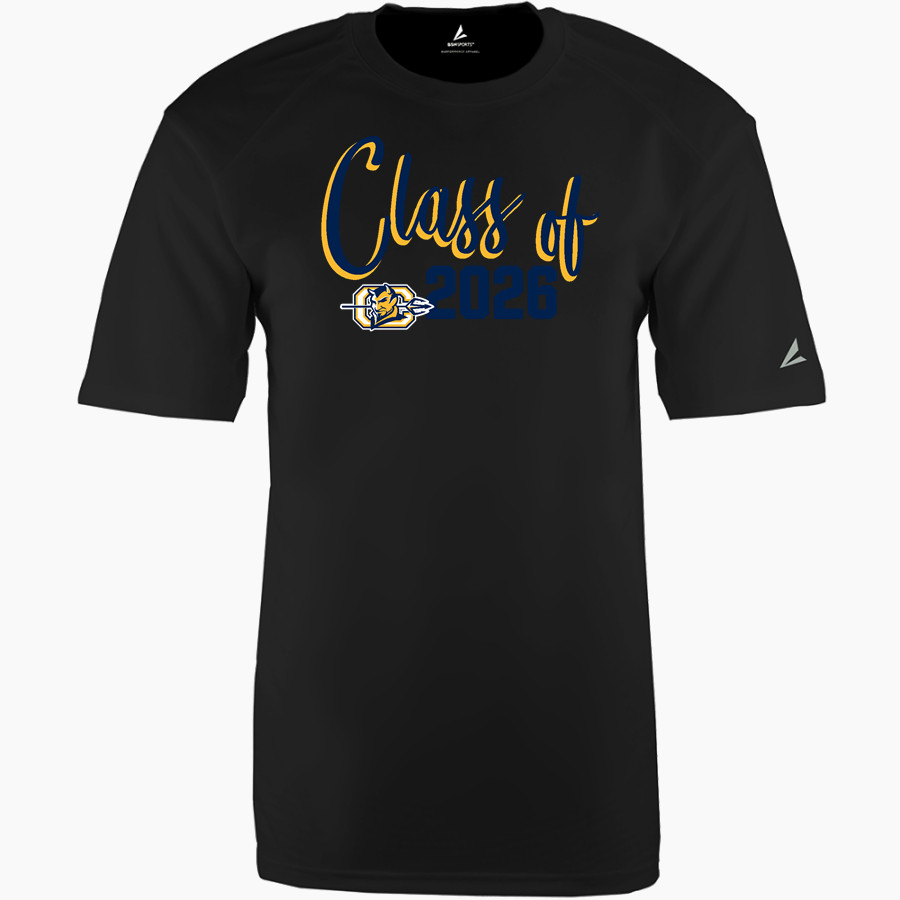 CULPEPER HIGH SCHOOL BLUE DEVILS BSN SPORTS Men's Phenom Short Sleeve T-Shirt