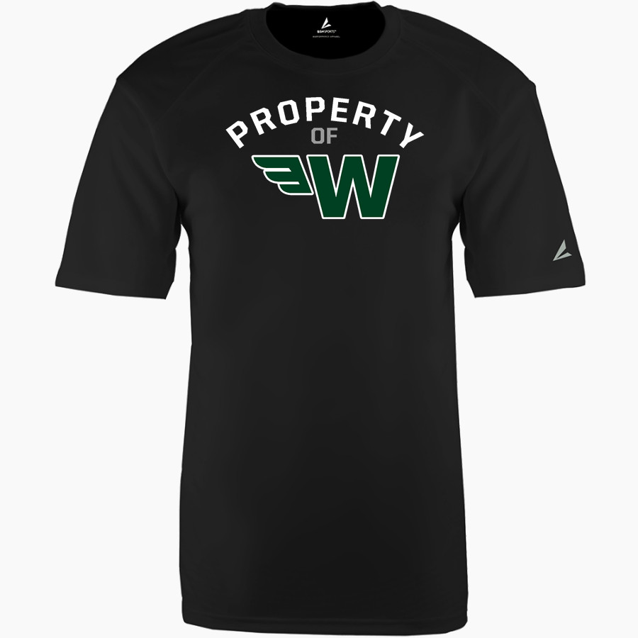 WAYNFLETE SCHOOL FLYERS <span class="pdp-name-mascot">WAYNFLETE FLYERS</span> BSN SPORTS Men's Phenom Short Sleeve T-Shirt
