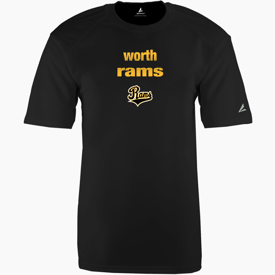 Worth Rams BSN SPORTS Men's Phenom Short Sleeve T-Shirt