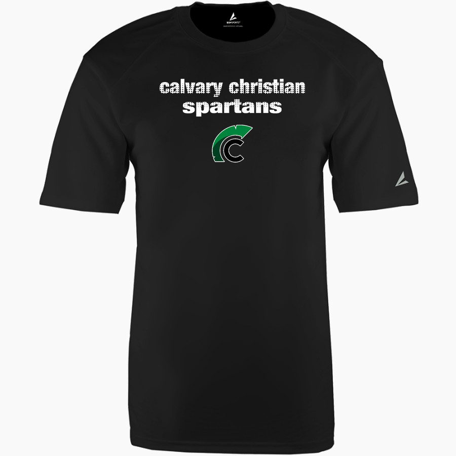 Calvary Christian Spartans <span class="pdp-name-mascot">Calvary Christian Spartans</span> BSN SPORTS Men's Phenom Short Sleeve T-Shirt