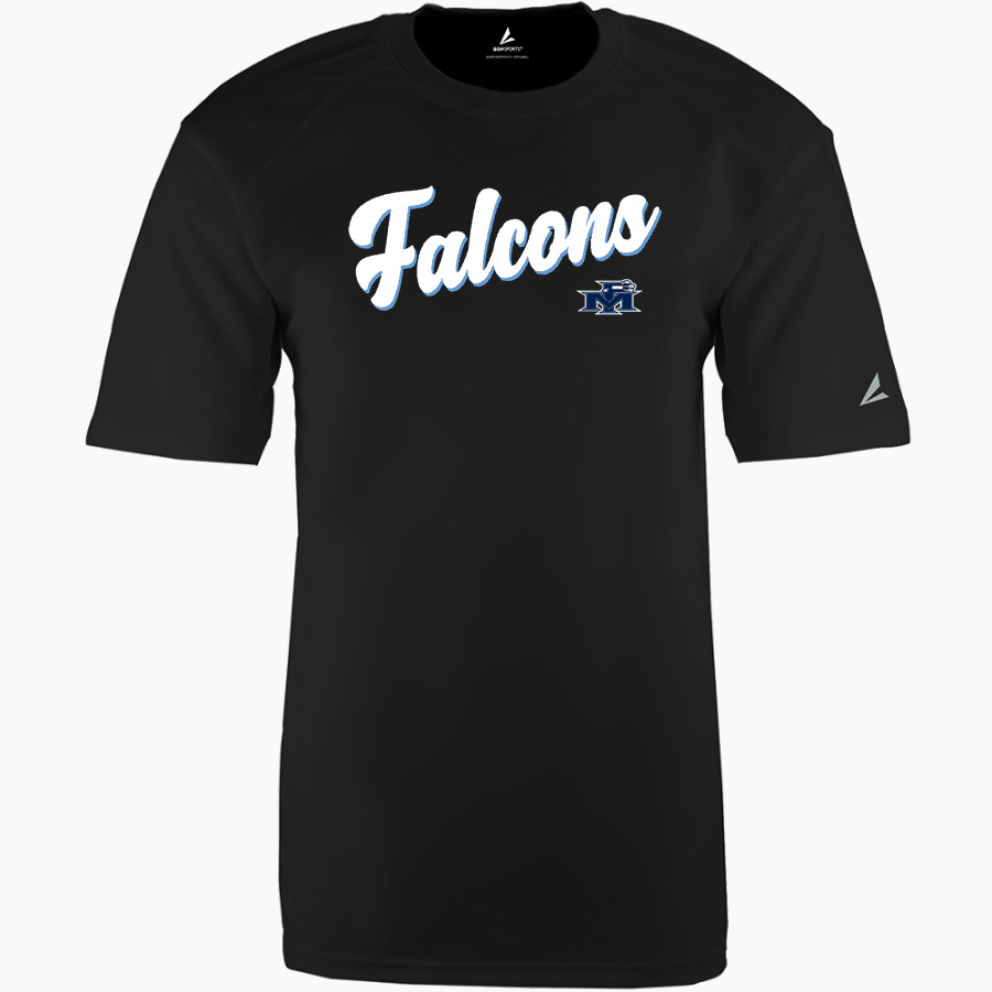 Perry Meridian Falcons BSN SPORTS Men's Phenom Short Sleeve T-Shirt