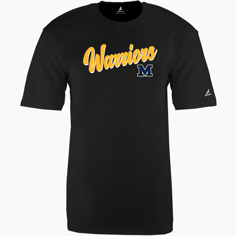 Meridian Warriors BSN SPORTS Men's Phenom Short Sleeve T-Shirt