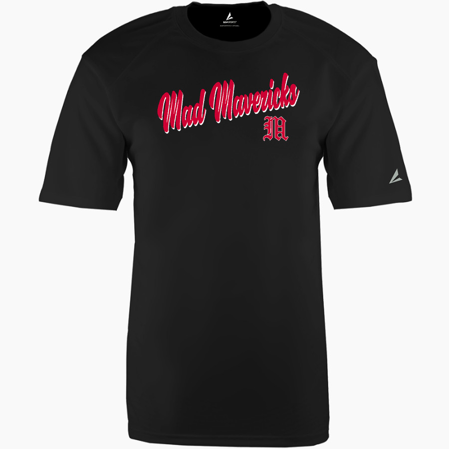 M.A.D Mavericks OFFICIAL ONLINE STORE BSN SPORTS Men's Phenom Short Sleeve T-Shirt