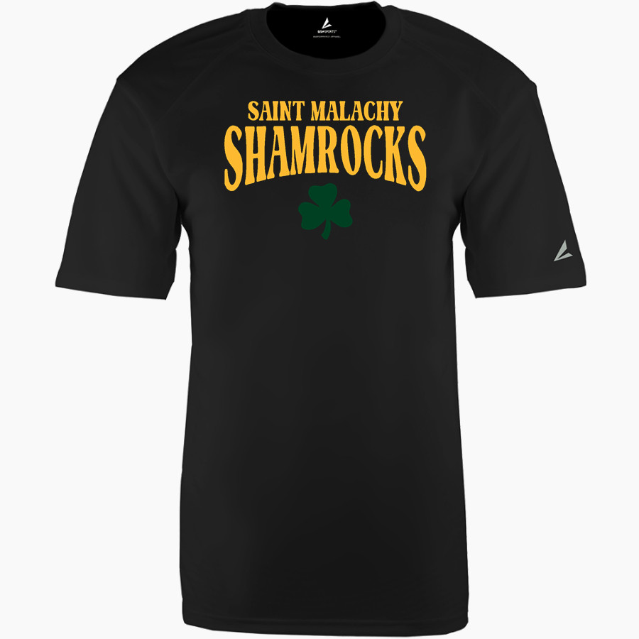 Saint Malachy Shamrocks <span class="pdp-name-mascot">Saint Malachy Shamrocks</span> BSN SPORTS Men's Phenom Short Sleeve T-Shirt