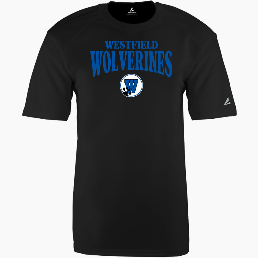 WESTFIELD HIGH SCHOOL WOLVERINES <span class="pdp-name-mascot">WESTFIELD WOLVERINES</span> BSN SPORTS Men's Phenom Short Sleeve T-Shirt