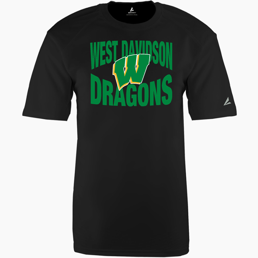 WEST DAVIDSON HIGH SCHOOL DRAGONS BSN SPORTS Men's Phenom Short Sleeve T-Shirt