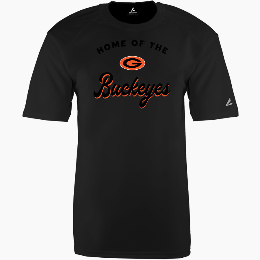 GILMER HIGH SCHOOL BUCKEYES <span class="pdp-name-mascot">GILMER BUCKEYES</span> BSN SPORTS Men's Phenom Short Sleeve T-Shirt