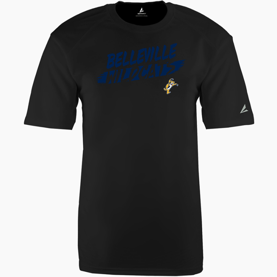 BELLEVILLE HIGH SCHOOL WILDCATS <span class="pdp-name-mascot">BELLEVILLE WILDCATS</span> BSN SPORTS Men's Phenom Short Sleeve T-Shirt