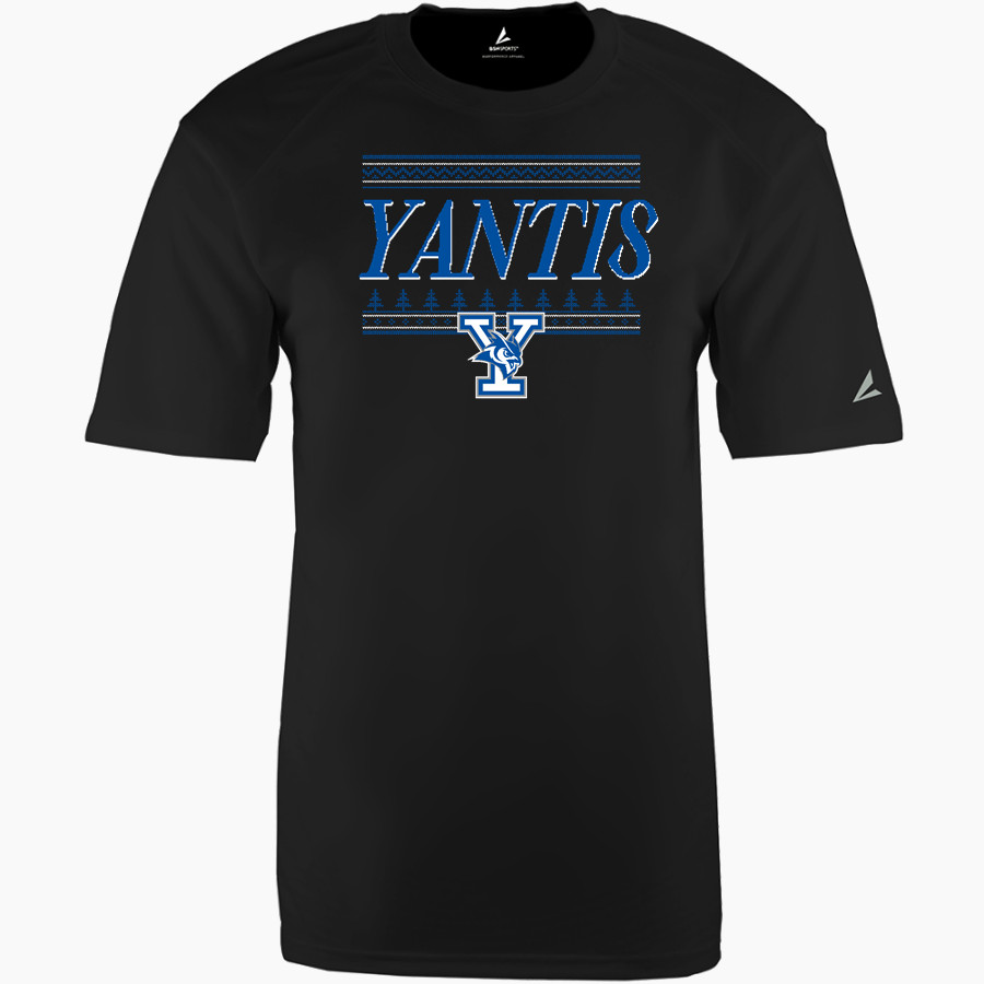 YANTIS HIGH SCHOOL OWLS BSN SPORTS Men's Phenom Short Sleeve T-Shirt