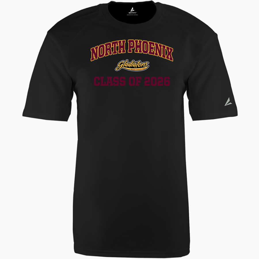 North Phoenix Gladiators BSN SPORTS Men's Phenom Short Sleeve T-Shirt