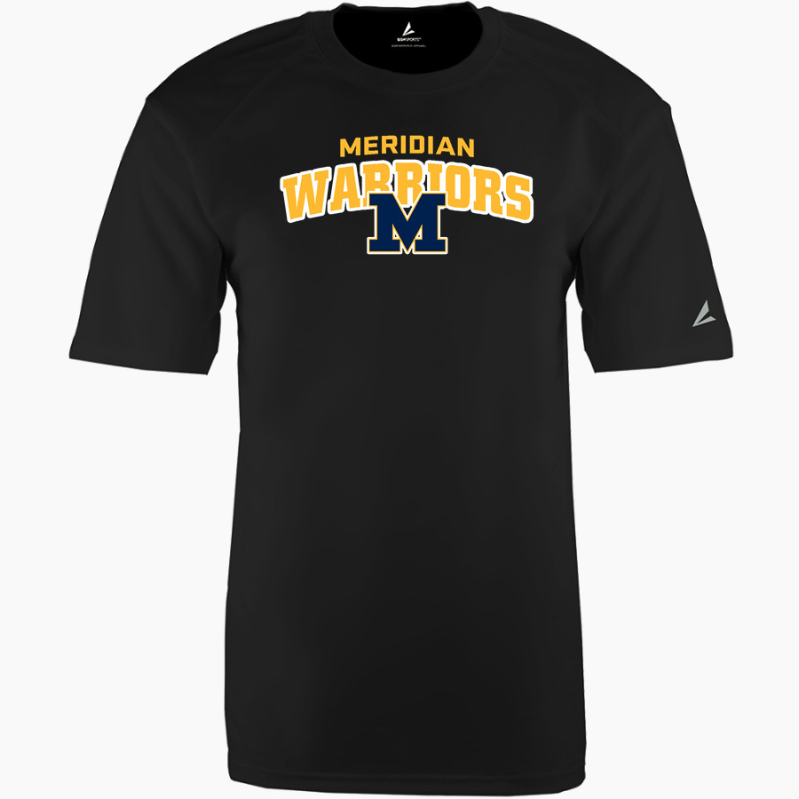 Meridian Warriors BSN SPORTS Men's Phenom Short Sleeve T-Shirt