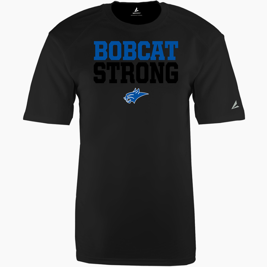 BOSQUE SCHOOL BOBCATS <span class="pdp-name-mascot">BOSQUE BOBCATS</span> BSN SPORTS Men's Phenom Short Sleeve T-Shirt