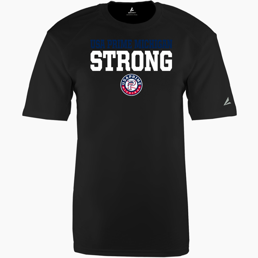 USA PRIME MICHIGAN <span class="pdp-name-mascot">USA PRIME MICHIGAN</span> BSN SPORTS Men's Phenom Short Sleeve T-Shirt