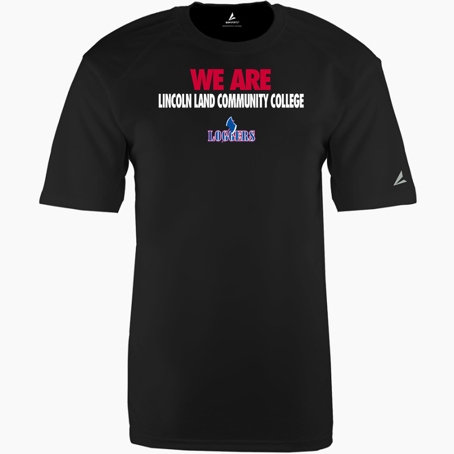 Lincoln Land Community College Loggers <span class="pdp-name-mascot">Lincoln Land Community College Loggers</span> BSN SPORTS Men's Phenom Short Sleeve T-Shirt