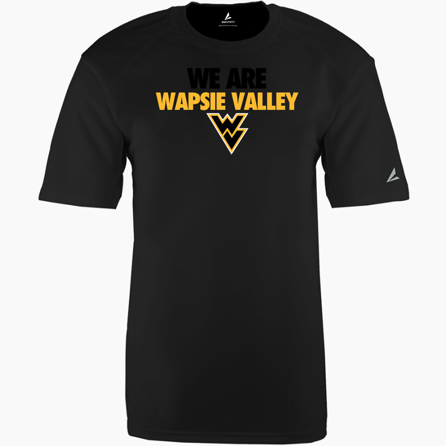 WAPSIE VALLEY HIGH SCHOOL WARRIORS <span class="pdp-name-mascot">WAPSIE VALLEY WARRIORS</span> BSN SPORTS Men's Phenom Short Sleeve T-Shirt
