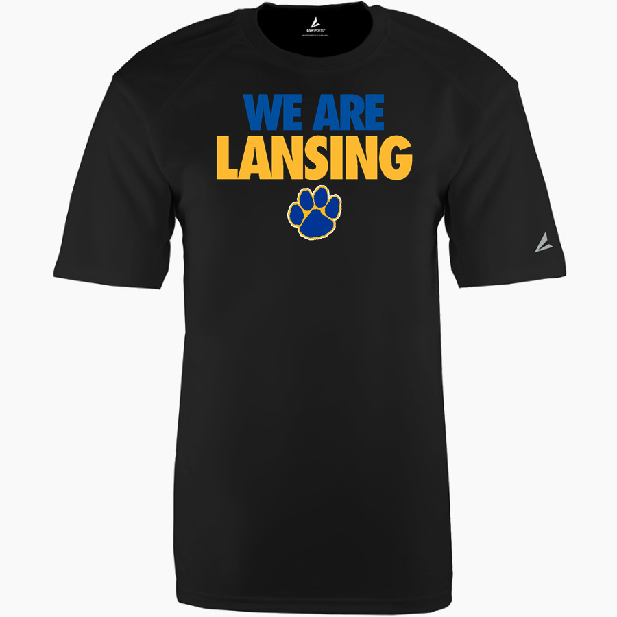 Lansing Bobcats Bobcats <span class="pdp-name-mascot">Lansing Bobcats</span> BSN SPORTS Men's Phenom Short Sleeve T-Shirt
