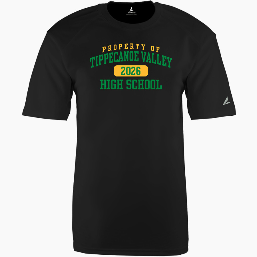 TIPPECANOE VALLEY HIGH SCHOOL Vikings Online Store <span class="pdp-name-mascot">TIPPECANOE VALLEY VIKINGS</span> BSN SPORTS Men's Phenom Short Sleeve T-Shirt