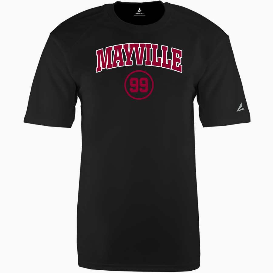 MAYVILLE HIGH SCHOOL CARDINALS BSN SPORTS Men's Phenom Short Sleeve T-Shirt