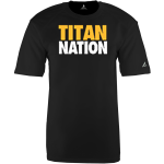 University of Wisconsin-Oshkosh Titans <span class="pdp-name-mascot">University of Wisconsin-Oshkosh Titans</span> BSN SPORTS Men's Phenom Short Sleeve T-Shirt Front Thumbnail