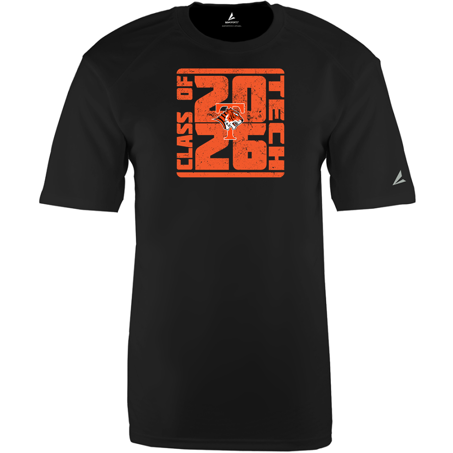 Tech High School Tigers <span class="pdp-name-mascot">Tech High School</span> BSN SPORTS Men's Phenom Short Sleeve T-Shirt
