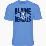 Blaine Bengals <span class="pdp-name-mascot">Blaine Bengals</span> BSN SPORTS Men's Phenom Short Sleeve T-Shirt Front Thumbnail