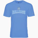 HAMPTON HIGH SCHOOL BULLDOGS <span class="pdp-name-mascot">HAMPTON BULLDOGS</span> BSN SPORTS Men's Phenom Short Sleeve T-Shirt Front Thumbnail