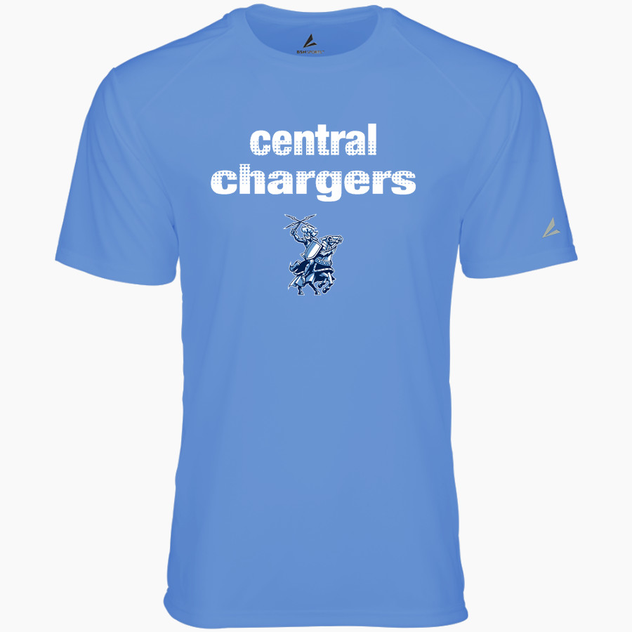 CENTRAL HIGH SCHOOL CHARGERS BSN SPORTS Men's Phenom Short Sleeve T-Shirt