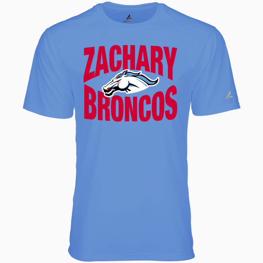 Zachary Broncos <span class="pdp-name-mascot">Zachary Broncos</span> BSN SPORTS Men's Phenom Short Sleeve T-Shirt