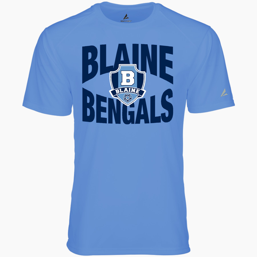 Blaine Bengals <span class="pdp-name-mascot">Blaine Bengals</span> BSN SPORTS Men's Phenom Short Sleeve T-Shirt